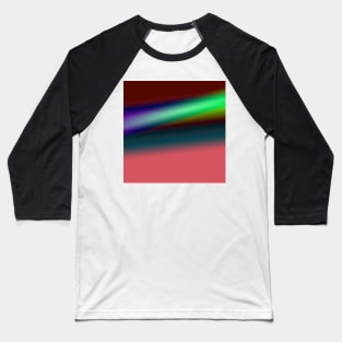 blue green red yellow texture art Baseball T-Shirt